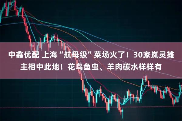 中鑫优配 上海“航母级”菜场火了！30家岚灵摊主相中此地！花鸟鱼虫、羊肉碳水样样有